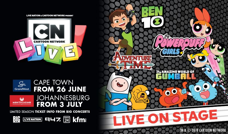 Cartoon Network Live coming to SA + Win tickets – Spirited Mama